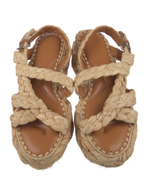 Sigerson Morrison Raffia Espadrilles