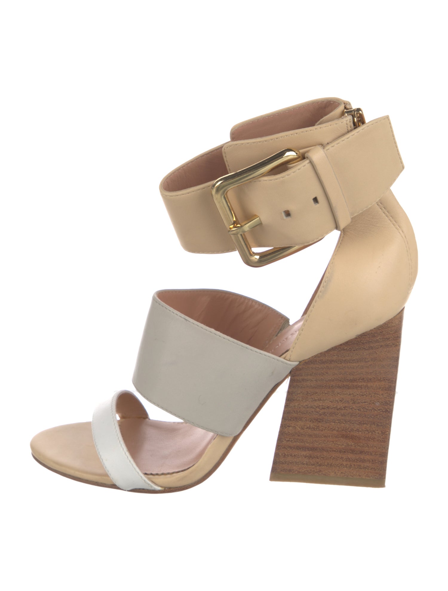 Sigerson Morrison Leather Printed Sandals