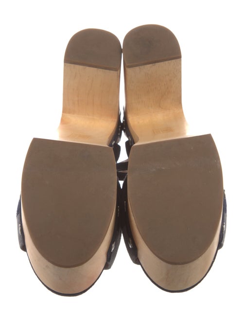 Sigerson Morrison Suede Patterned D'Orsay Pumps