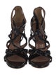 Sigerson Morrison Patent Leather Slingback Sandals