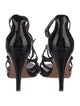 Sigerson Morrison Patent Leather Slingback Sandals