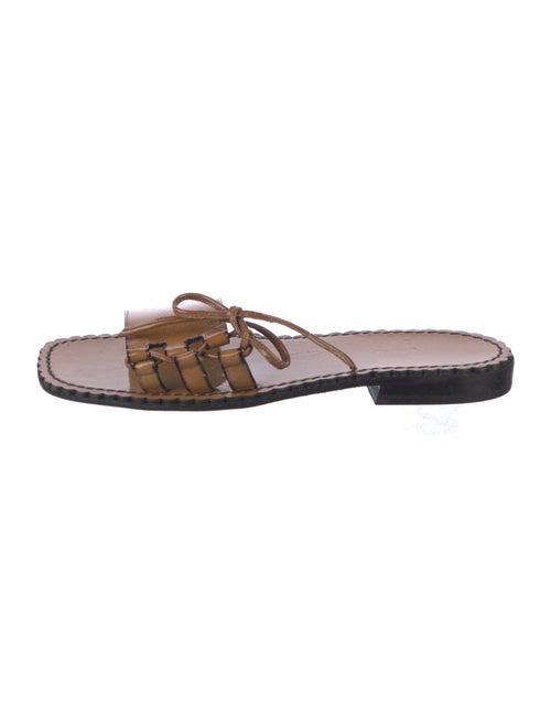 Sigerson Morrison Leather Slides