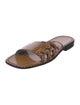 Sigerson Morrison Leather Slides