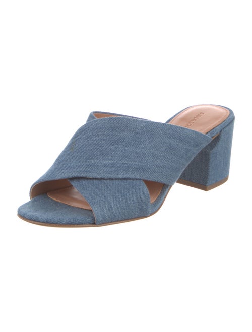 Sigerson Morrison Denim Slides