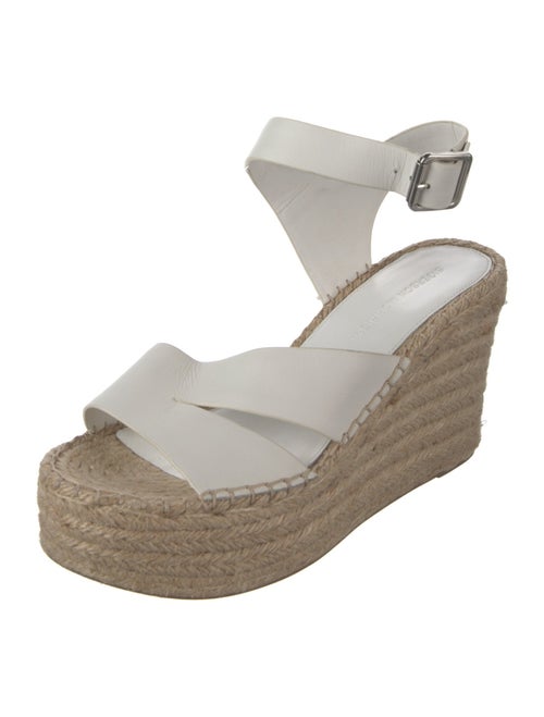 Sigerson Morrison Leather Espadrilles