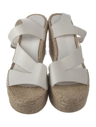 Sigerson Morrison Leather Espadrilles