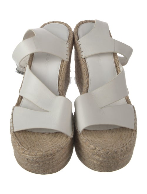 Sigerson Morrison Leather Espadrilles