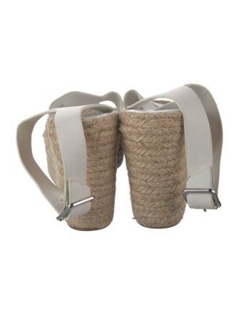 Sigerson Morrison Leather Espadrilles