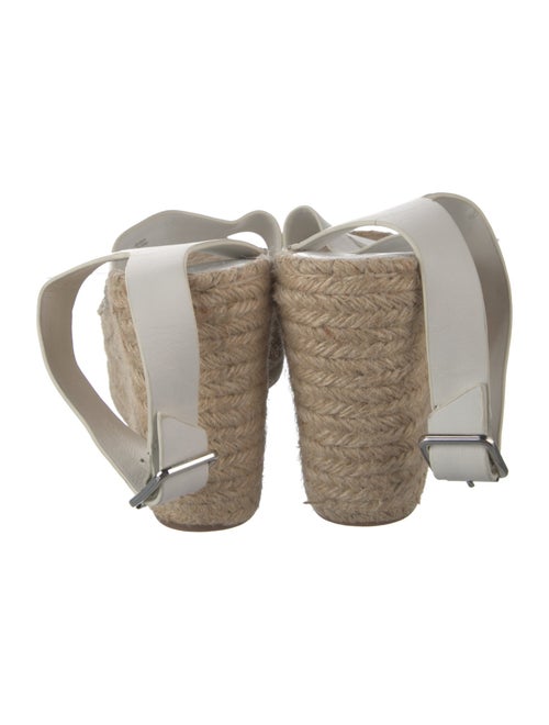 Sigerson Morrison Leather Espadrilles