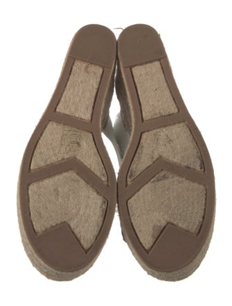 Sigerson Morrison Leather Espadrilles