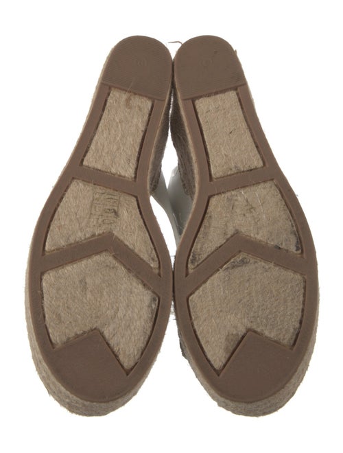 Sigerson Morrison Leather Espadrilles