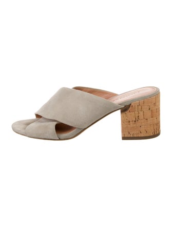 Sigerson Morrison Suede Slides