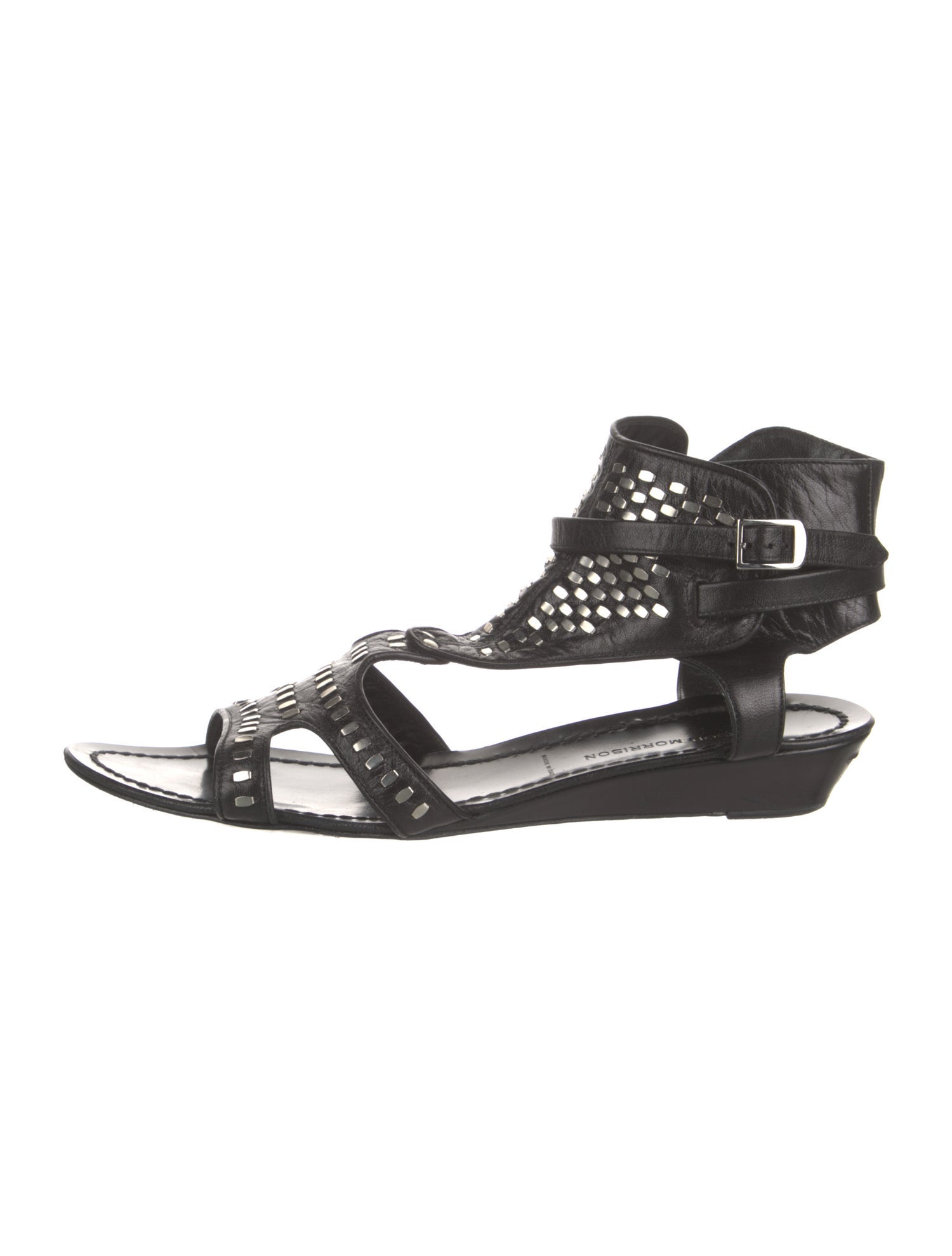 Sigerson Morrison Leather Gladiator Sandals