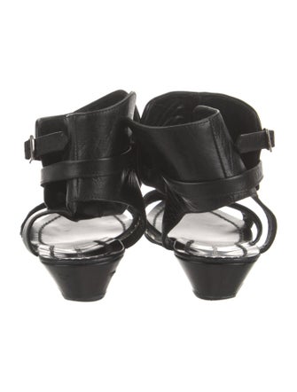 Sigerson Morrison Leather Gladiator Sandals