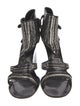 Sigerson Morrison Leather Patterned Gladiator Sandals