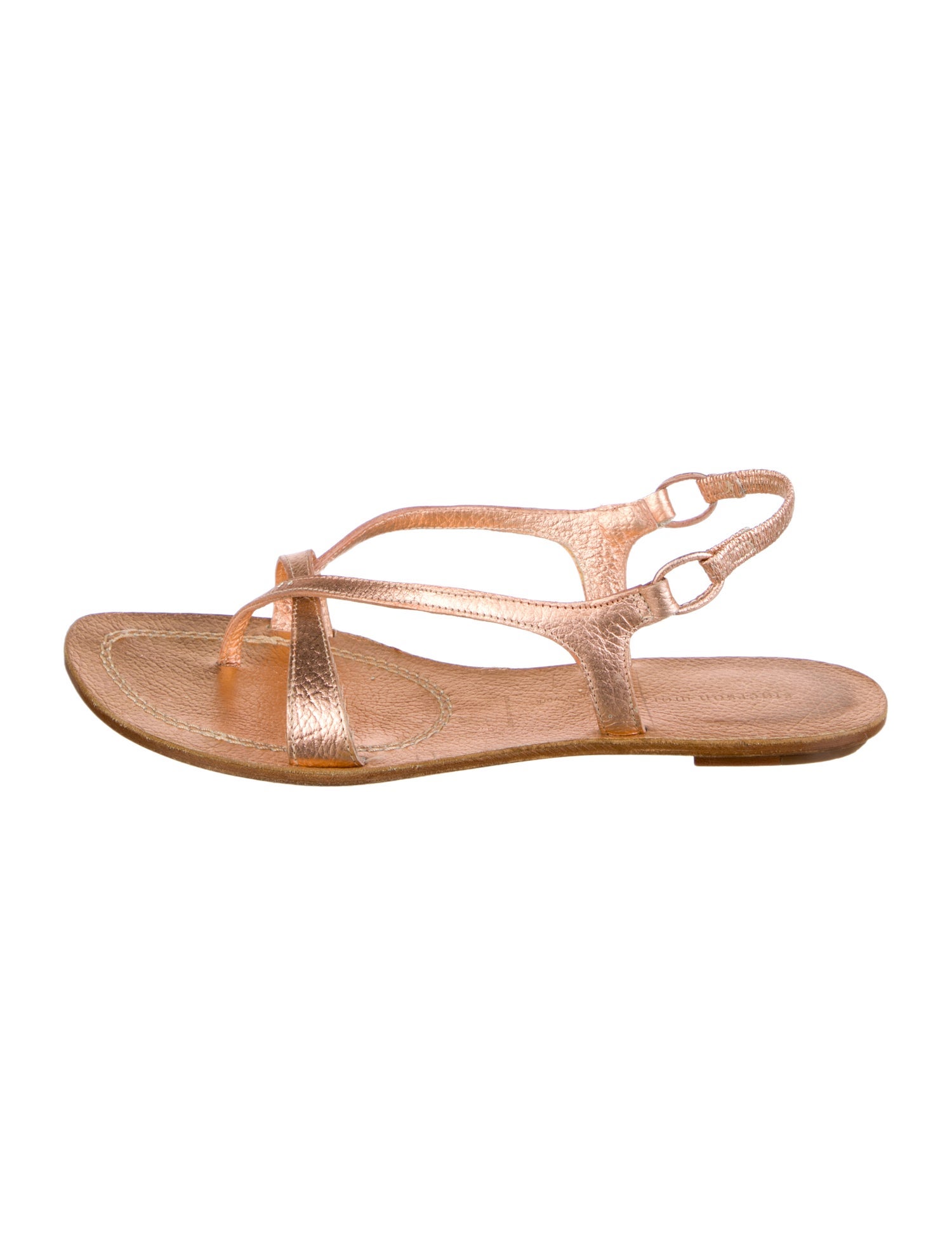 Sigerson Morrison Leather Slingback Sandals