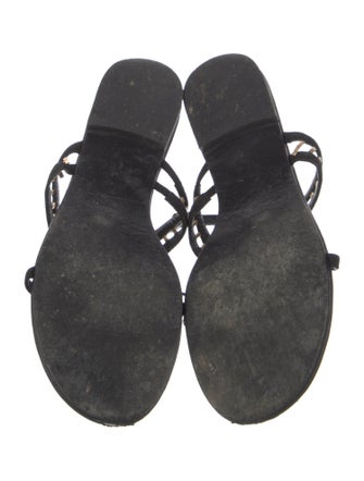 Sigerson Morrison Suede Gladiator Sandals