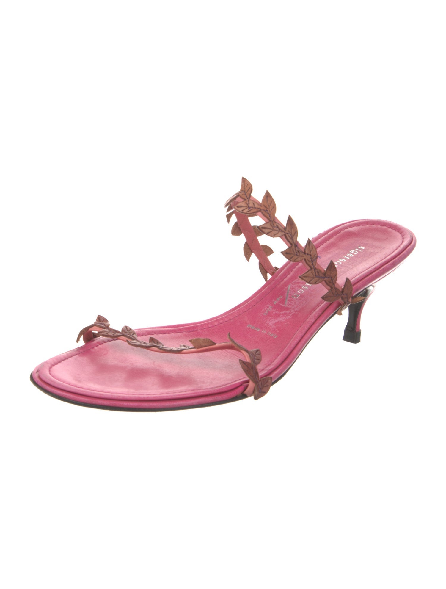 Sigerson Morrison Leather Slides