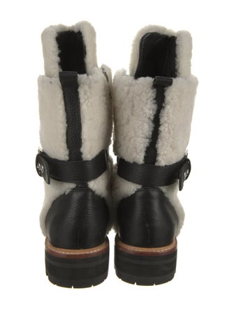 Sigerson Morrison Leather Combat Boots