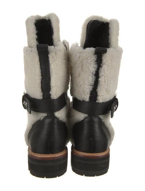 Sigerson Morrison Leather Combat Boots