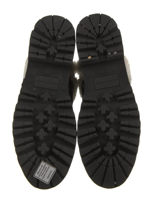 Sigerson Morrison Leather Combat Boots