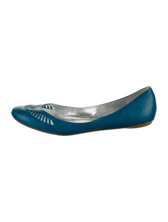 Sigerson Morrison Leather Ballet Flats