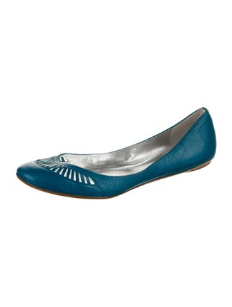 Sigerson Morrison Leather Ballet Flats