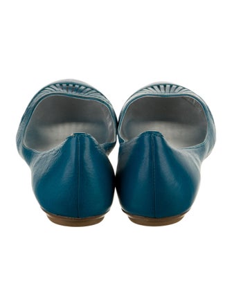 Sigerson Morrison Leather Ballet Flats