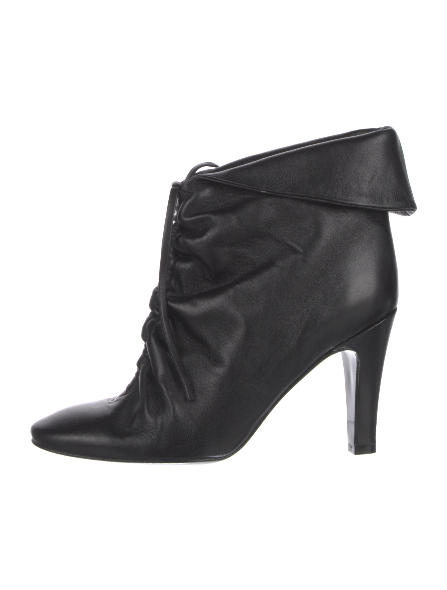 Sigerson Morrison Leather Lace-Up Boots