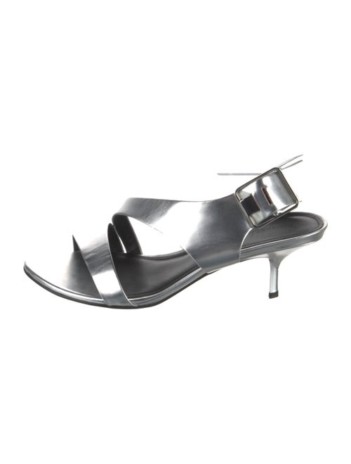 Sigerson Morrison Leather Slingback Sandals