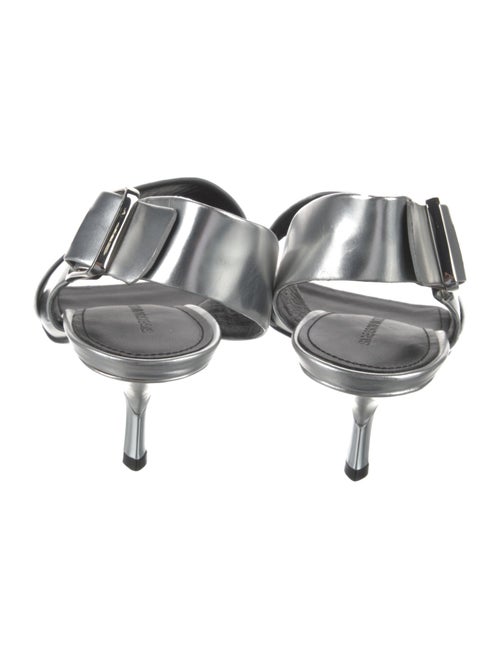 Sigerson Morrison Leather Slingback Sandals