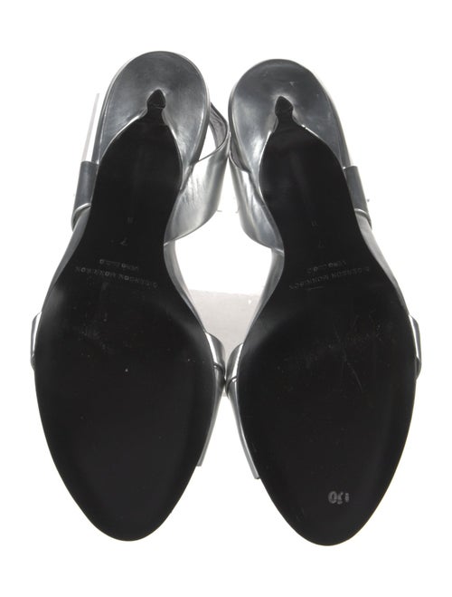 Sigerson Morrison Leather Slingback Sandals