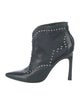 Sigerson Morrison Leather Studded Accents Boots
