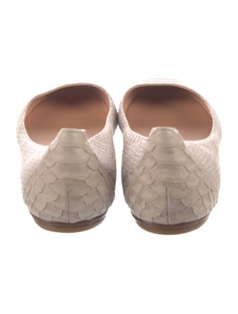 Sigerson Morrison Suede Animal Print Flats