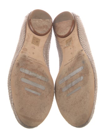 Sigerson Morrison Suede Animal Print Flats