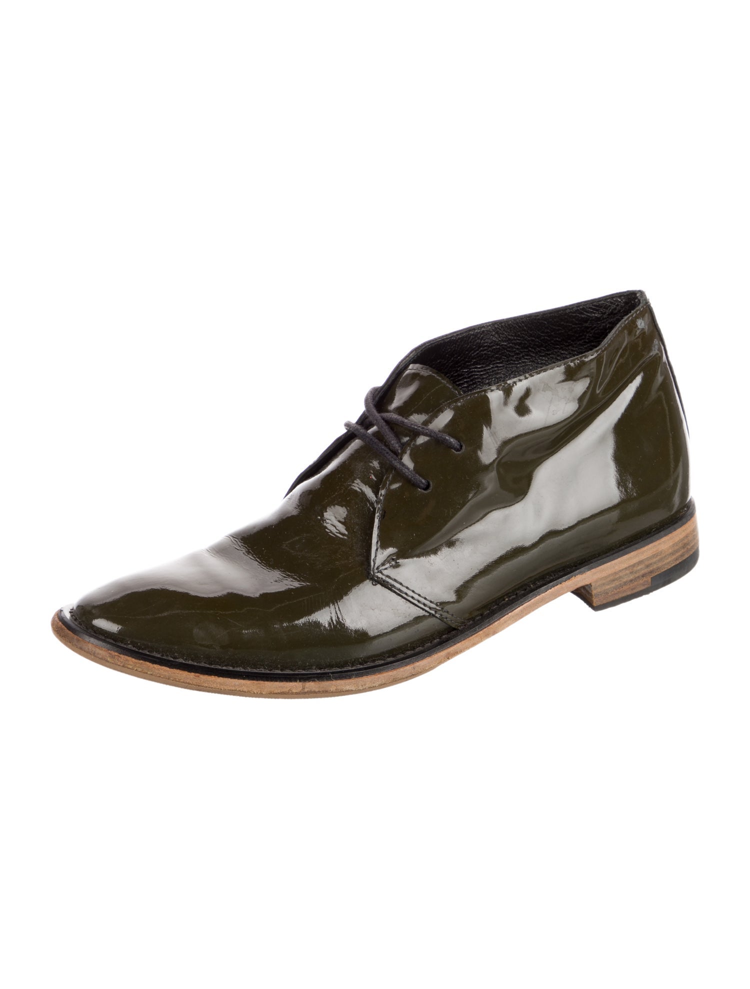 Sigerson Morrison Patent Leather Oxfords