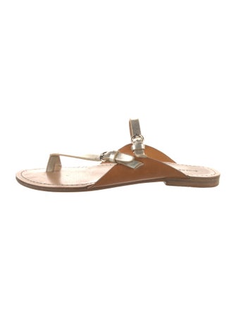 Sigerson Morrison Leather Slides