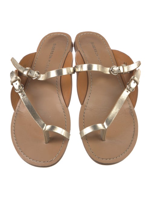 Sigerson Morrison Leather Slides