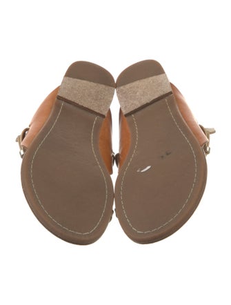 Sigerson Morrison Leather Slides