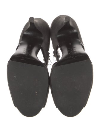 Sigerson Morrison Suede D'Orsay Pumps