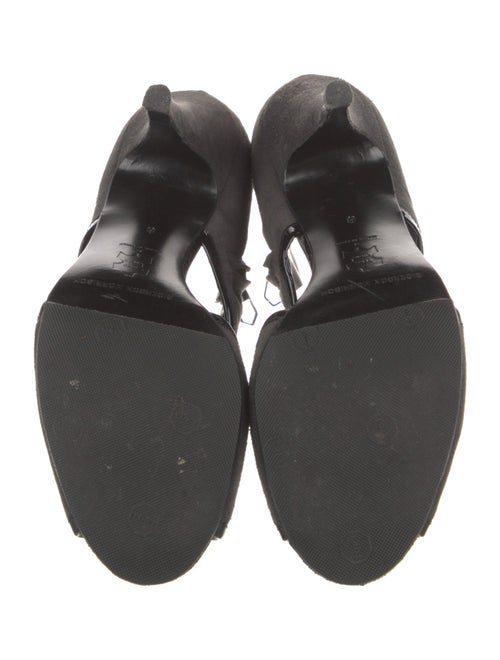 Sigerson Morrison Suede D'Orsay Pumps