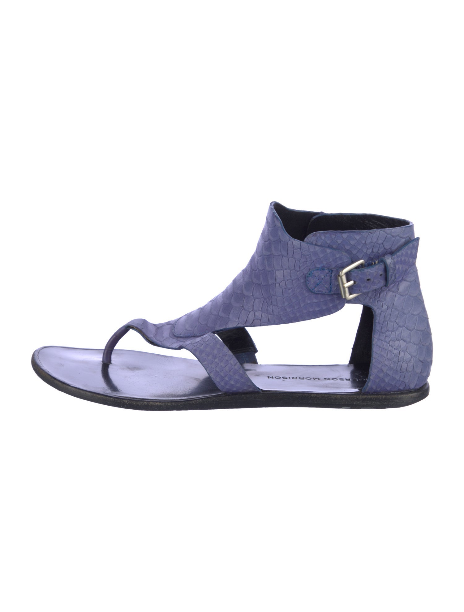 Sigerson Morrison Snakeskin Sandals