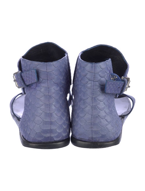 Sigerson Morrison Snakeskin Sandals