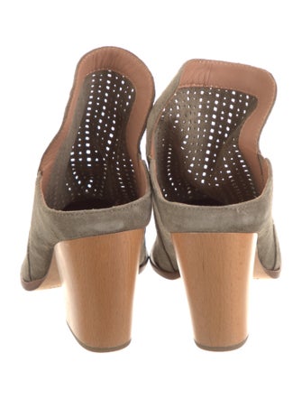 Sigerson Morrison Suede Mules