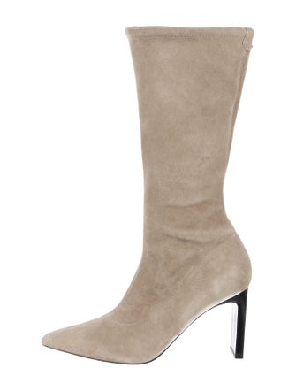 Sigerson Morrison Suede Sock Boots
