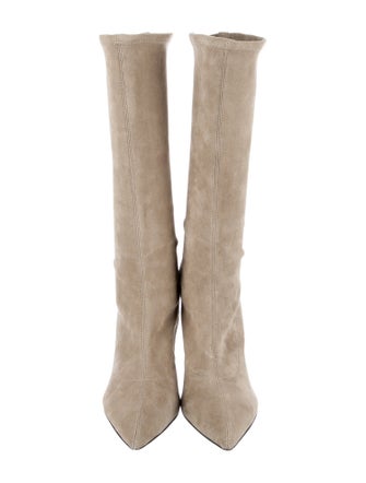 Sigerson Morrison Suede Sock Boots