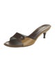 Sigerson Morrison Leather Slides