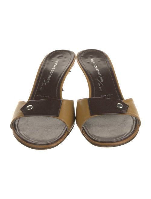 Sigerson Morrison Leather Slides