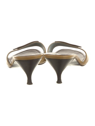 Sigerson Morrison Leather Slides