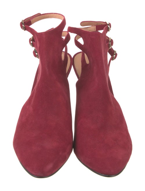 Sigerson Morrison Suede Slingback Pumps